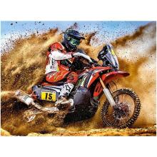 Ikonka Art.KX4377 CASTORLAND Puzzle 300 gabaliņi Dirt Bike Power - Motociklists 8+