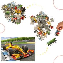 Ikonka Art.KX4372 CASTORLAND Puzzle 60 pieces Racing Bolide on Track - Racing Car 5+