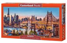 Ikonka Art.KX4361 CASTORLAND Puzzle 4000 gabaliņi Labs vakars, Ņujorka - Vakars Ņujorkā 138x68cm