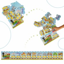 Ikonka Art.KX4360 CASTORLAND Haridusrongipuzzle 13 tükki - Rongipuzzle 4+