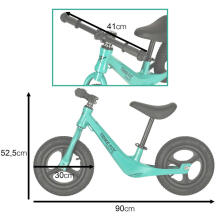 Ikonka Art.KX4357 Trike Fix Active X2 distanču velosipēds zaļš
