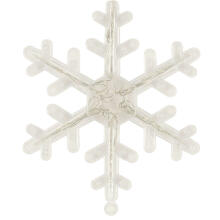 Ikonka Art.KX5246_5 LED pendant lights Christmas decoration snowflake 45cm 10 LEDs