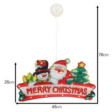 Ikonka Art.KX4354 LED Christmas pendant lights Merry Christmas decoration 45cm