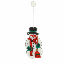 Ikonka Art.KX4354_1 LED pakabinamas apšvietimas Kalėdų dekoracijos sniego senis 45cm