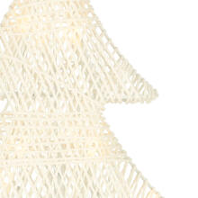 Ikonka Art.KX4353_1 Christmas tree standing decoration 39cm 10LED warm yellow battery powered