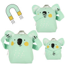 Ikonka Art.KX4312 Kindergarten koala school backpack green