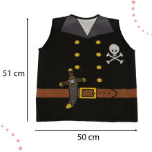 Ikonka Art.KX4300 Pirate sailor carnival costume 3-8 years old