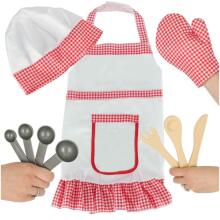 Ikonka Art.KX4294 Carnival costume cook set 3+