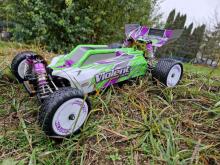 Ikonka Art.KX4283 Remote control car RC WLToys 104002 1:10 4WD 2.4Ghz
