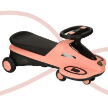 Ikonka Art.KX4221 Gravity ride glowing LED wheels with music playing scooter 74cm pink/black max 100kg