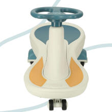 Ikonka Art.KX4220_1 Gravity roller coaster glowing LED wheels with music playing 76cm blue and white max 120kg