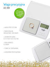 Ikonka Art.KX4196 Adler AD 3161 Precision balance