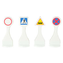Ikonka Art.KX4168 ALEXANDER Road Signs educational toy 50 signs 4+