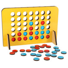 Ikonka Art.KX4161 ALEXANDER 4 in a row party game travel version 5+