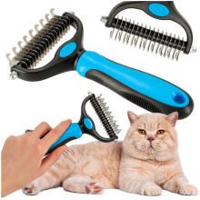 Ikonka Art.KX4248 Brush trimmer hair comb for dog cat pets