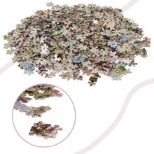 Ikonka Art.KX4739 CASTORLAND Puzzle 1000 elementu Romantiska pastaiga Parīzē 68x47cm