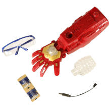 Ikonka Art.KX4092 Water ball gun gel electric arm launcher battery power USB red