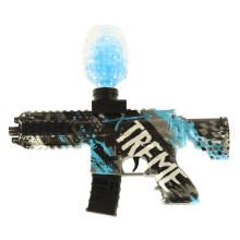 Ikonka Art.KX4089 Water rifle blue gel ball gun USB battery powered 550pcs. 7-8mm