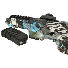 Ikonka Art.KX4089 Water rifle blue gel ball gun USB battery powered 550pcs. 7-8mm