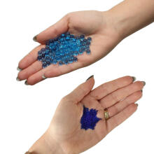 Ikonka Art.KX4086_1 Hydrogel water gel balls for flower gun blue 250g 50,000pcs. 7-8mm