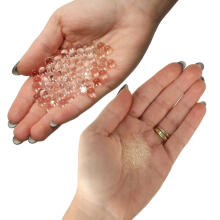 Ikonka Art.KX4086_2 Flower gun hydrogel beads transparent 250g 50,000pcs. 7-8g