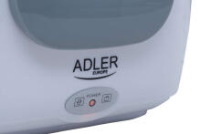 Ikonka Art.KX4077 Adler AD 4474 grey Heated food container lunch box set container separator spoon 1.1 L