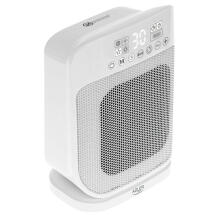 Ikonka Art.KX4076 Adler AD 7727 Ceramic heater LED fan heater with remote control <51dB 1500W
