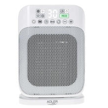 Ikonka Art.KX4076 Adler AD 7727 Ceramic heater LED fan heater with remote control <51dB 1500W