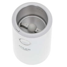 Ikonka Art.KX4205_1 Adler AD 4446ws Coffee nut herb grinder electric white silver 150W