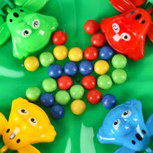 Ikonka Art.KX4898_1 Jumping frogs arcade game 4 players