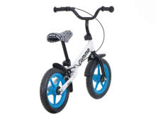 Ikonka Art.KX3983 GIMMIK Skriešanas velosipēds ar bremzēm Nemo 11" zils 3+