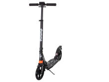 Ikonka Art.KX3978_1 GIMMIK AILO folding city scooter 200mm wheels shock absorber front rear black