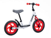 Ikonka Art.KX3977 GIMMIK Cross-country velosipēds Viko ritenis 11" 3+ sarkans