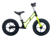 Ikonka Art.KX3976_1 GIMMIK Skriešanas velosipēds Leo 12" 3+ zaļš