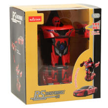 Ikonka Art.KX3974_1 GIMMIK Mini transformators Die Cast 1:32 RTR sarkans
