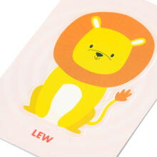 Ikonka Art.KX3905 MUDUKO Educational card game Touch it! Touch and Guess. Animals 5+