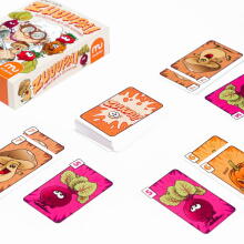 Ikonka Art.KX3904 MODUKO Soup card game. Warm up party card game 8+