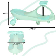 Bebe Basic Kids Gravity Car with LED Wheels Art.158057 Kids gravity car with glowing LED wheels