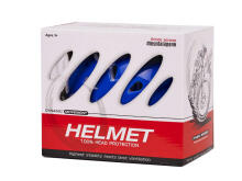 Ikonka Art.KX5613_1 Helmet protectors for roller skateboarding adjustable blue