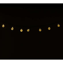 Ikonka Art.KX4970 Solar garden lights balls 7m 50LED warm white