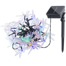 Ikonka Art.KX4968_1 Solar dragonfly garden lights 6.5m 30LED multicolour