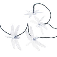 Ikonka Art.KX4968_1 Solar dragonfly garden lights 6.5m 30LED multicolour