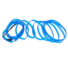 Ikonka Art.KX4956_1 LED ambient lighting for car / car USB / 12V tape 3m blue