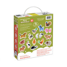 Banana Panda Progressive Puzzle Farm Animals Art.49208