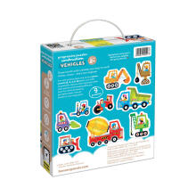 Banana Panda Progressive Puzzle Vehicles Art.49205