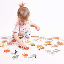 Banana Panda Progressive Puzzle Forest Animals Art.49206
