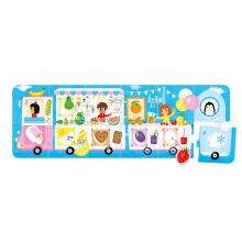 Banana Panda Make-a-Match Puzzle Food Truck Art.49045