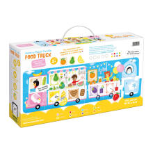 Banana Panda Make-a-Match Puzzle Food Truck Art.49045