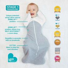 Love To Dream Swaddle Up Warm Dreamer Silly Goose Art.LTD-L1029267DPKS Dusty Pink