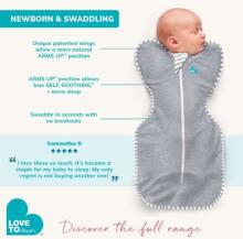 Love To Dream Swaddle Up Warm Dreamer Silly Goose Art.LTD-L1029267DBLXS Dusty Blue